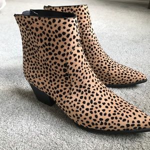 Leopard Booties